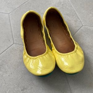 Tieks - Yellow Patent Size 7